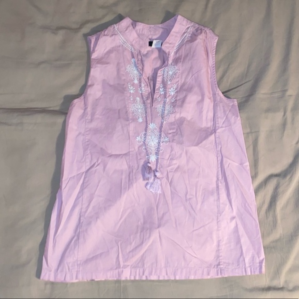 J.Crew Embroidered Tank Top!